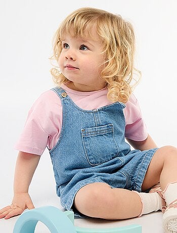 T-shirt en jersey de coton à patch cœur