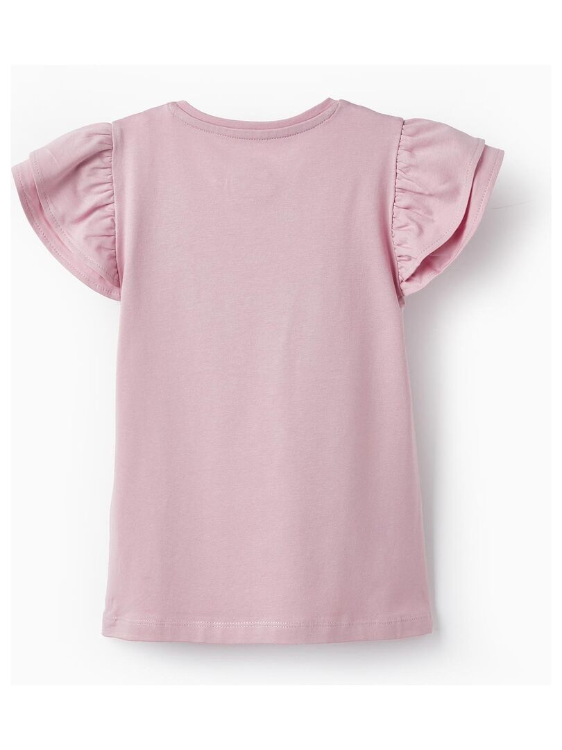 T-shirt Manches Longues Bonpoint - Motifs Cerises Brillantes - Taille 6 Mois - Occasion TBE