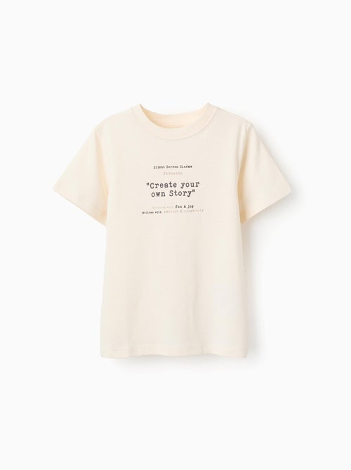 T-shirt en Jersey de Coton - Kiabi