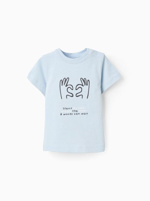 T-shirt en Jersey de Coton - Kiabi