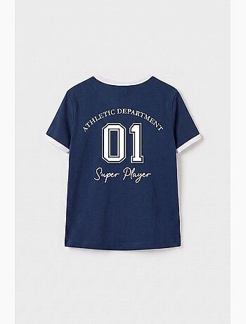 T-shirt en jersey de coton tommy
