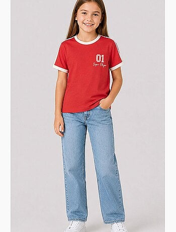 T-shirt en jersey de coton tommy