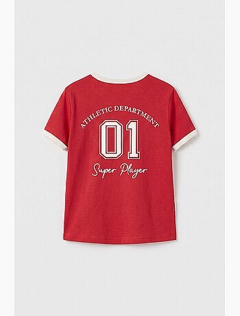 T-shirt en jersey de coton tommy