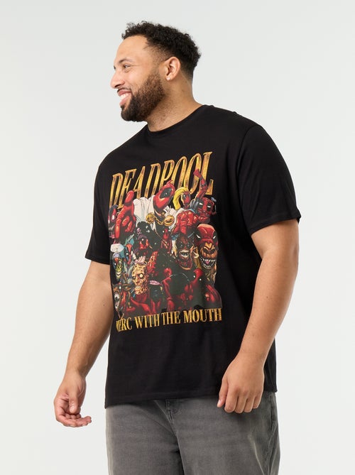 T-shirt en jersey 'Deadpool' 'Marvel' à manches courtes - Kiabi