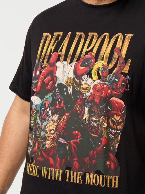 T-shirt en jersey 'Deadpool' 'Marvel' à manches courtes - Kiabi