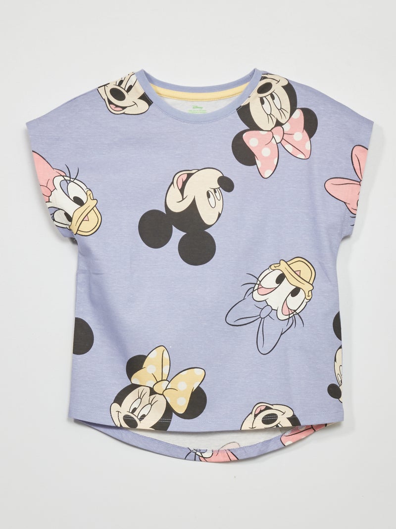 T-shirt en jersey 'Disney' pailleté Bleu - Kiabi