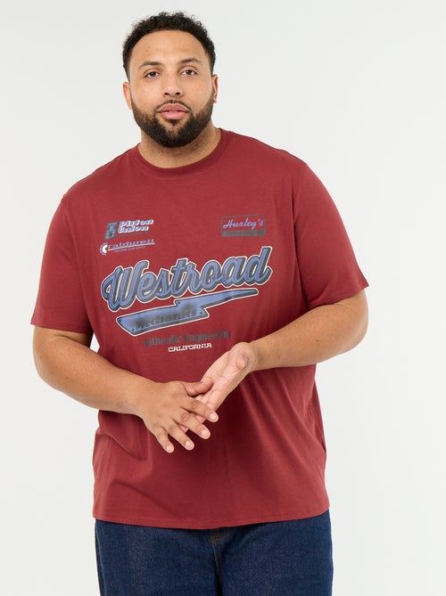 T-shirt en jersey imprimé à manches courtes - Kiabi T-shirt en jersey imprimé à manches courtes - Kiabi