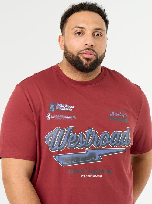 T-shirt en jersey imprimé à manches courtes - Kiabi T-shirt en jersey imprimé à manches courtes - Kiabi