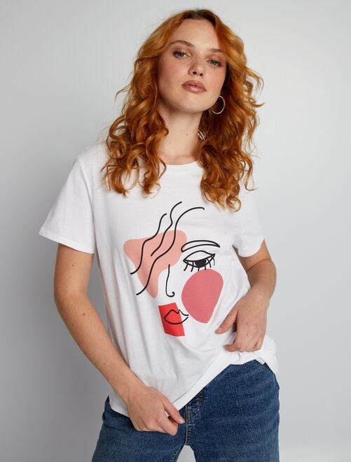 T shirt rolling stones femme