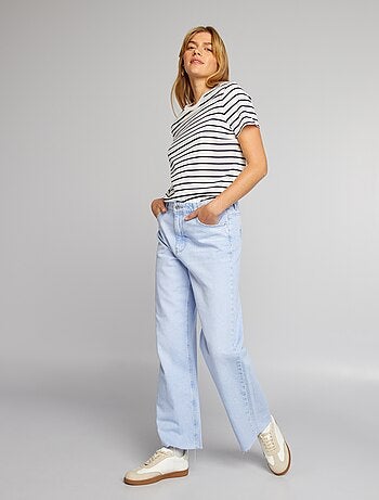 T-shirt en jersey imprimé