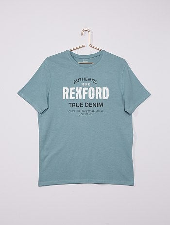 T-shirt en jersey imprimé