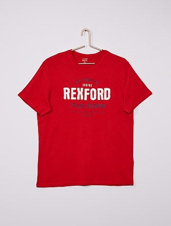 T-shirt en jersey imprimé