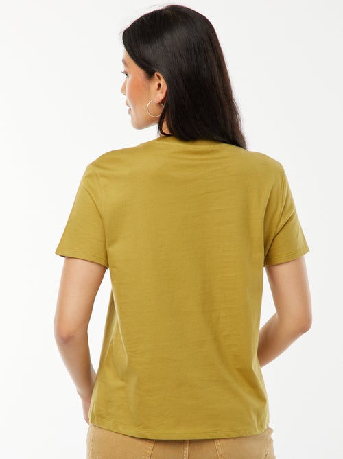 T-shirt en jersey manches courtes - Kiabi