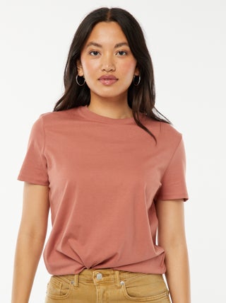 T-shirt en jersey manches courtes