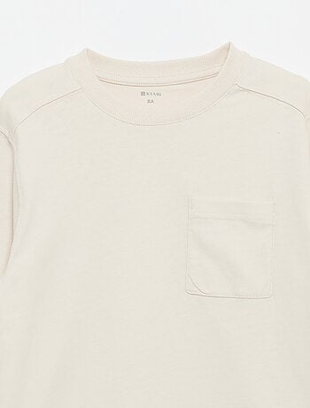 T-shirt en jersey manches longues
