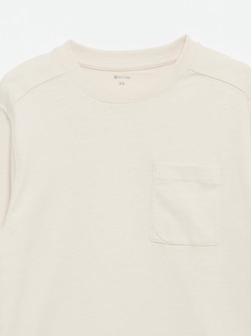 T-shirt en jersey manches longues - Kiabi T-shirt en jersey manches longues - Kiabi