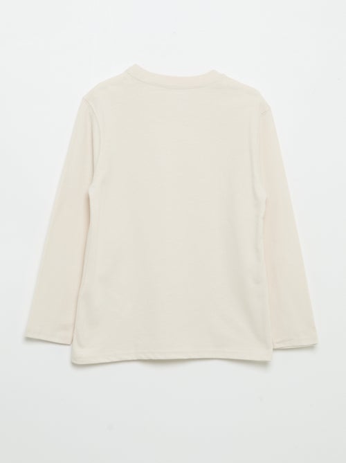 T-shirt en jersey manches longues - Kiabi T-shirt en jersey manches longues - Kiabi