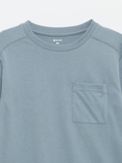 T-shirt en jersey manches longues - Kiabi T-shirt en jersey manches longues - Kiabi