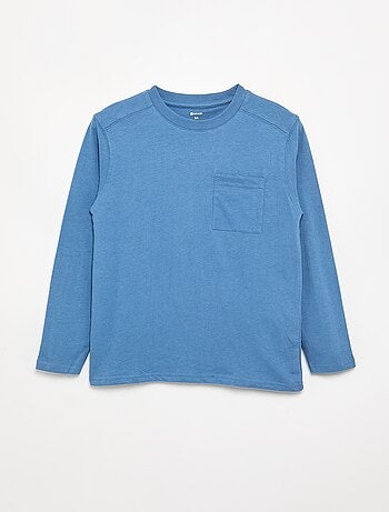 T-shirt en jersey manches longues