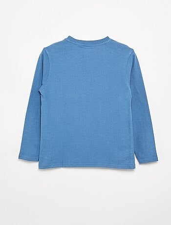 T-shirt en jersey manches longues
