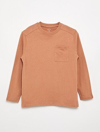 T-shirt en jersey manches longues