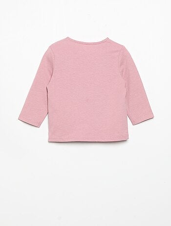 T-shirt en jersey manches longues