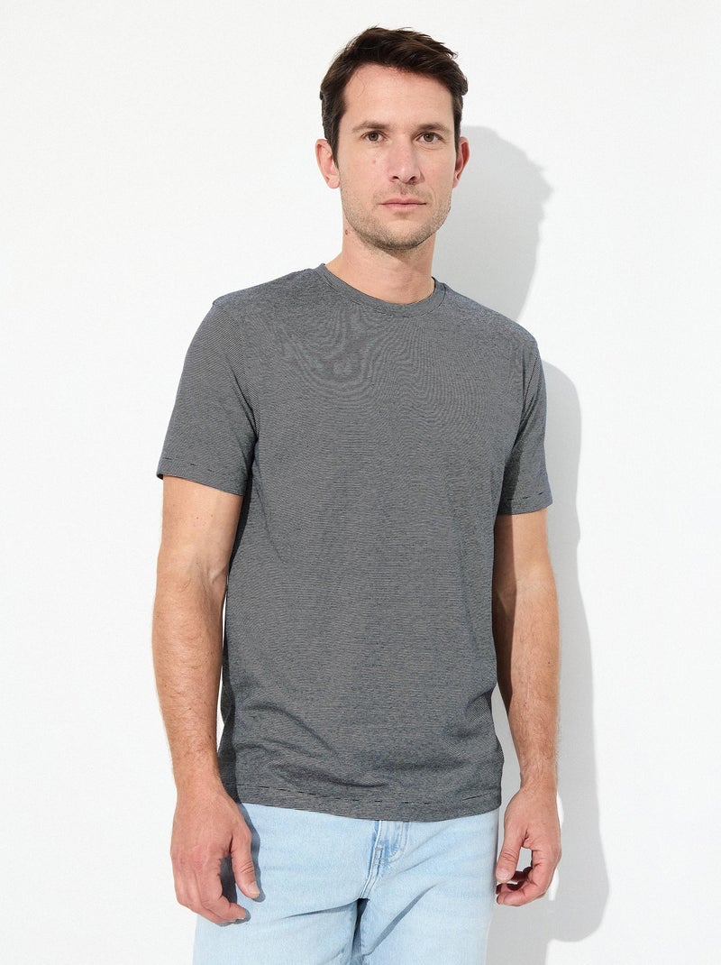 T-shirt en jersey MO Fashion Bleu - Kiabi