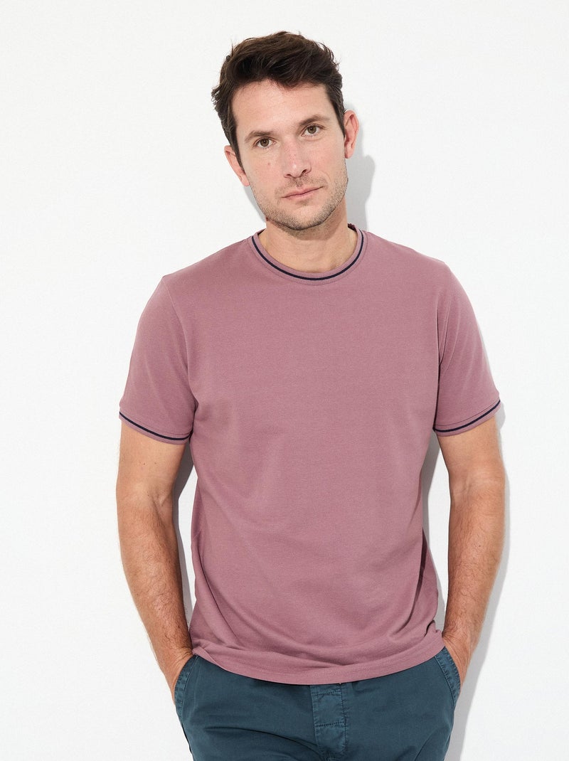 T-shirt en jersey MO Fashion Rose - Kiabi