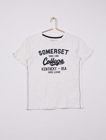T-shirt en jersey moucheté 'Kentucky'