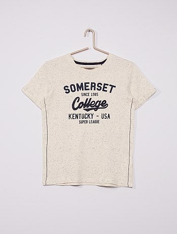 T-shirt en jersey moucheté 'Kentucky'