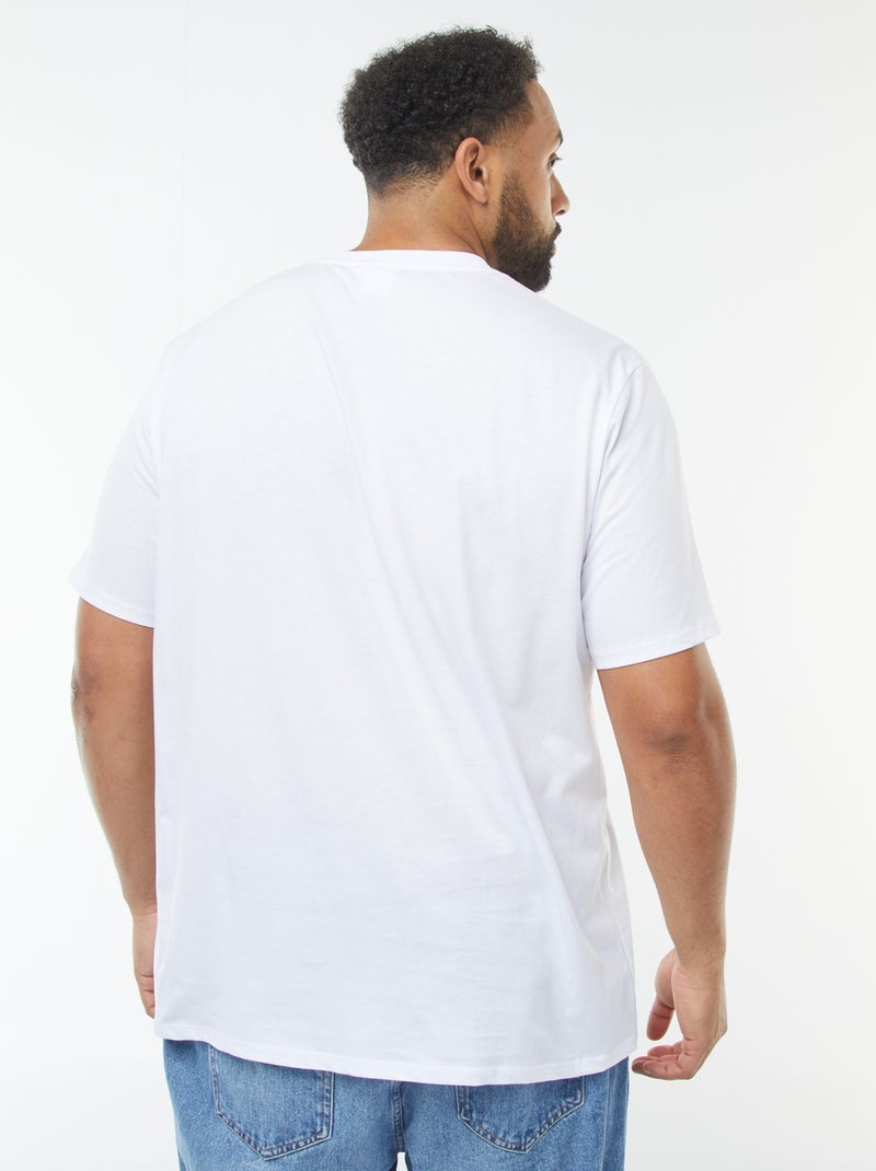 T-shirt en jersey NFL Giants manches courtes blanc - Kiabi