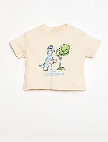 T-shirt en jersey print 'Jurassic World'