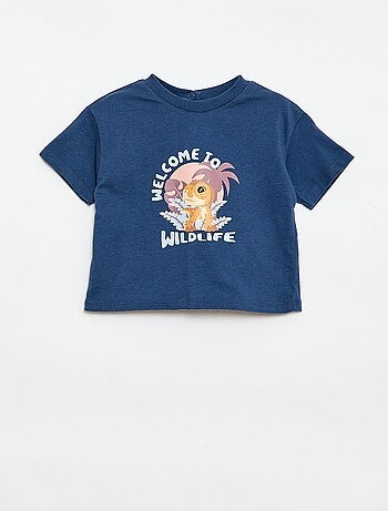 T-shirt en jersey print 'Jurassic World'
