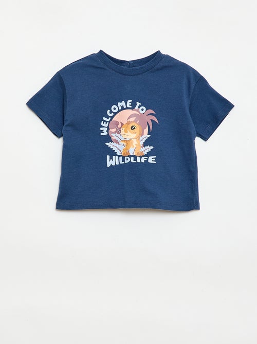 T-shirt en jersey print 'Jurassic World' - Kiabi