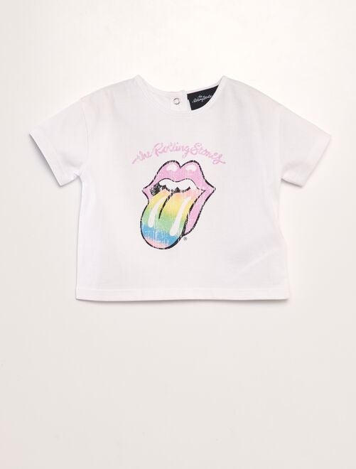 T-shirt en jersey 'Rolling Stones' - Kiabi