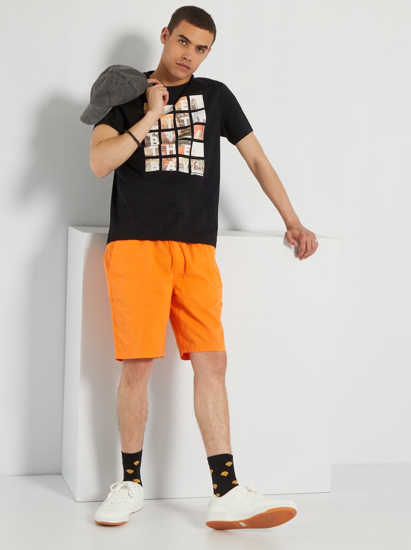 T-shirt en jersey 'San Francisco' Noir san francisco - Kiabi