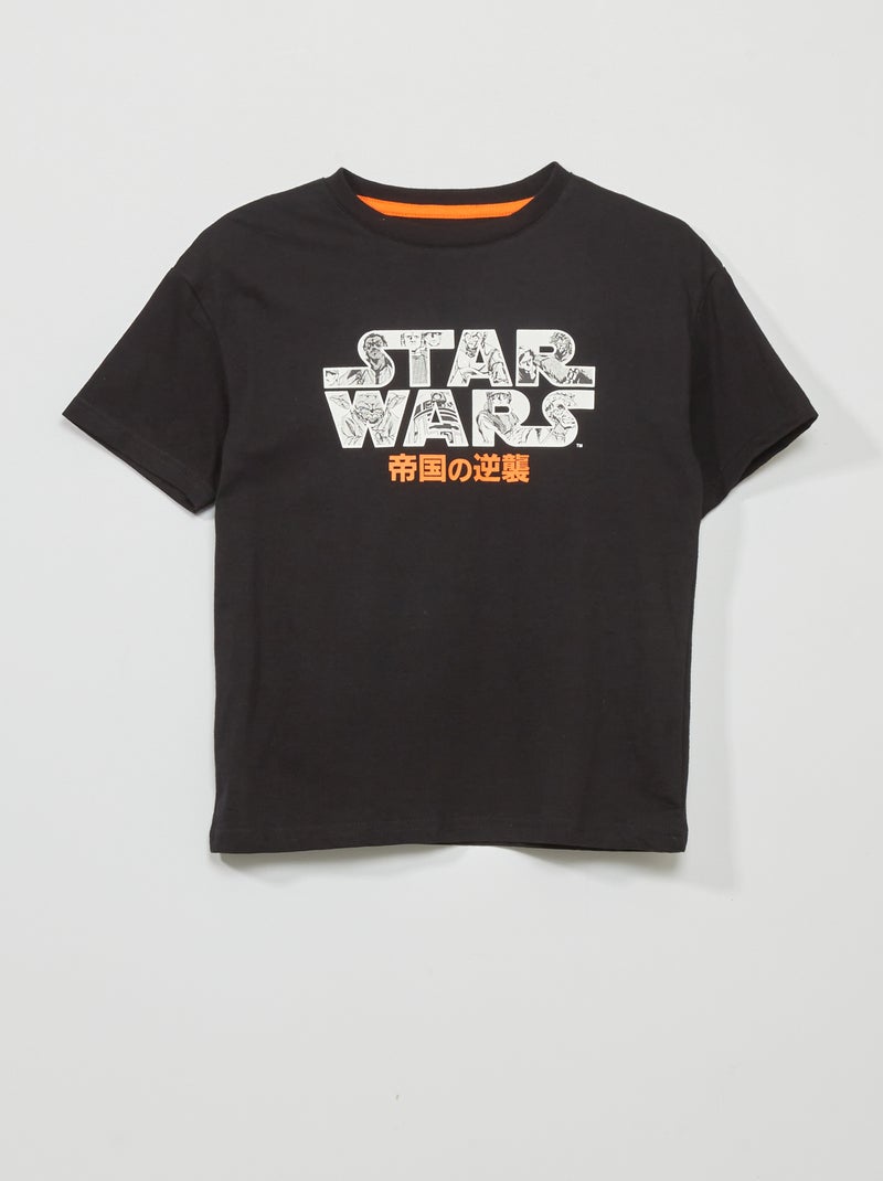 T-shirt en jersey 'Star Wars' Noir - Kiabi