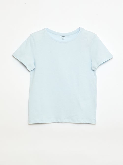 T-shirt en jersey uni - Kiabi T-shirt en jersey uni - Kiabi