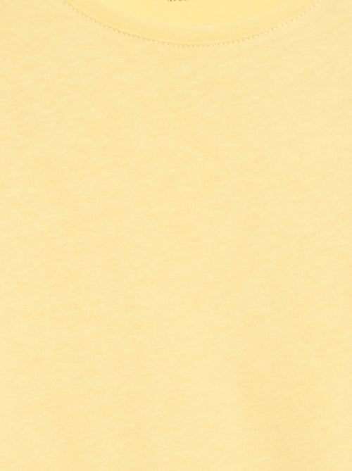 T-shirt en jersey uni - Kiabi T-shirt en jersey uni - Kiabi