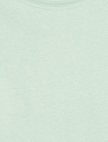 T-shirt en jersey uni