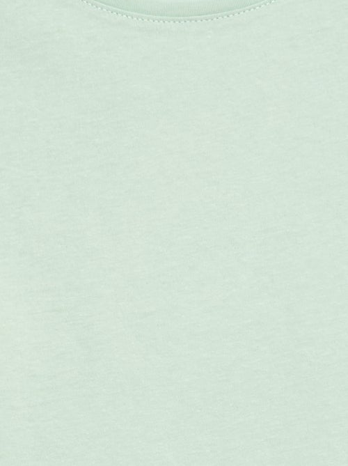 T-shirt en jersey uni - Kiabi T-shirt en jersey uni - Kiabi