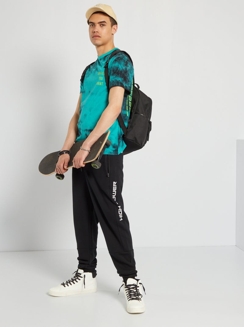 T-shirt en jersey vert - Kiabi
