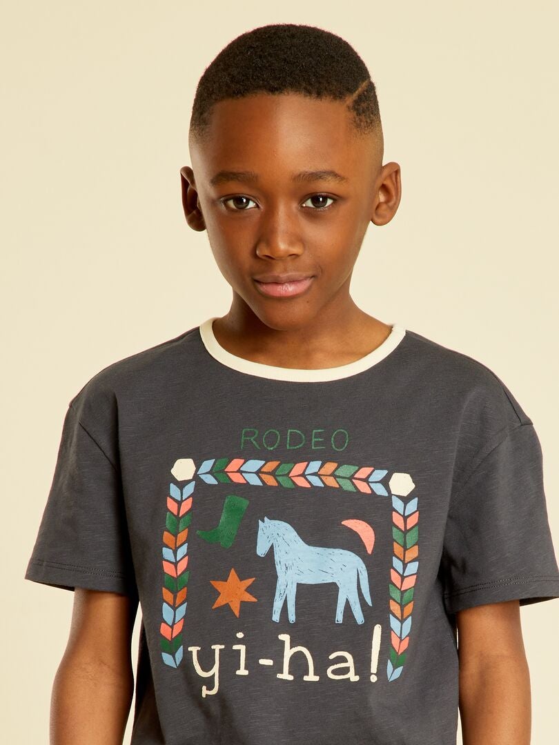 Chemise anniversaire enfant cheval 7 anniversaire fille' T-shirt