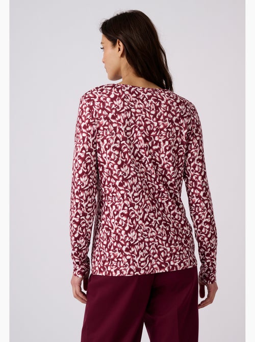 T-shirt en maille chaude toucher peau de pêche - Damart - Kiabi