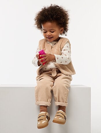 T-shirt en maille côtelée