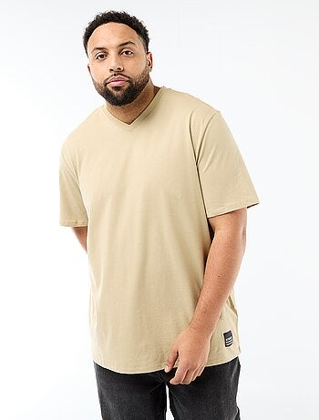 T-shirt en maille jersey à manches courtes