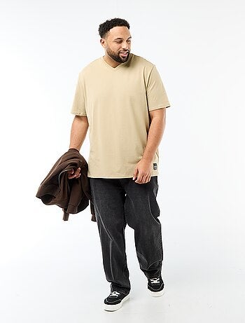 T-shirt en maille jersey à manches courtes