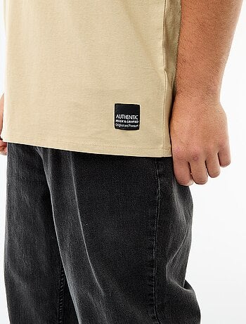 T-shirt en maille jersey à manches courtes