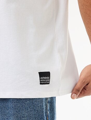 T-shirt en maille jersey à manches courtes