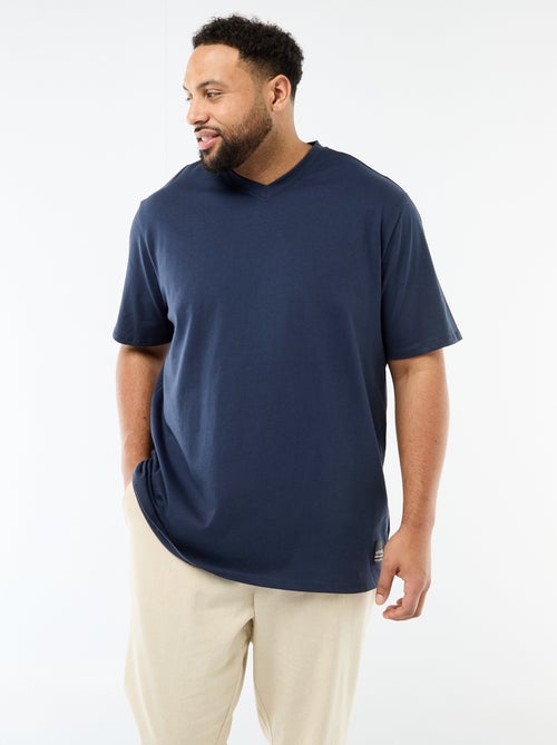 T-shirt en maille jersey à manches courtes - Kiabi